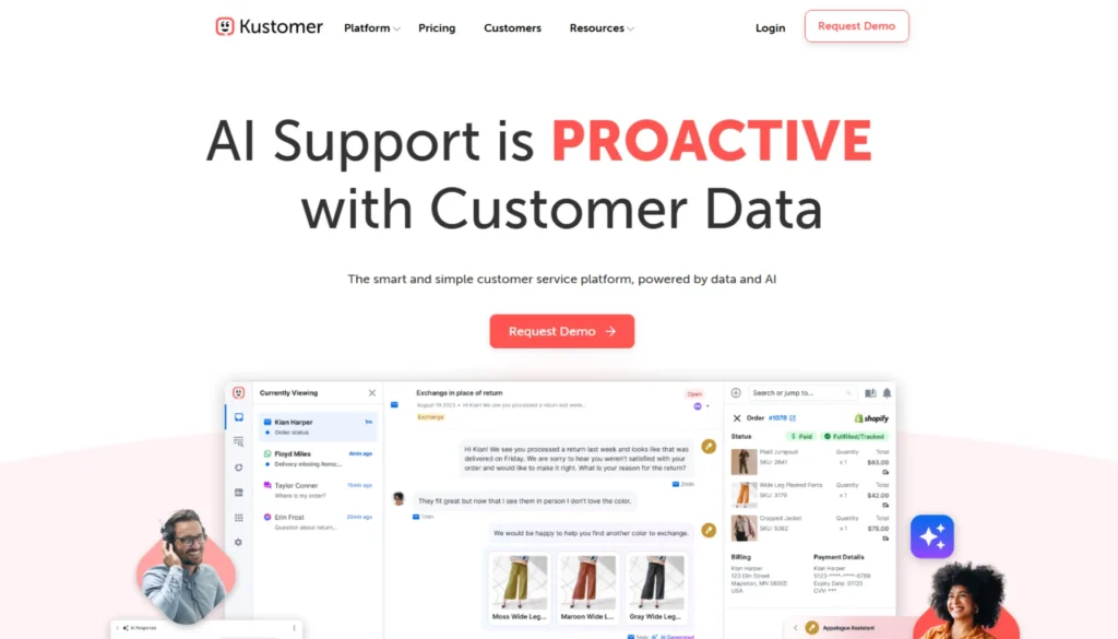 Kustomer - Helpdesk-Software
