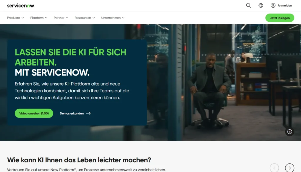 ServiceNow - Helpdesk-Software